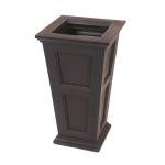 Mayne®  Fairfield Tall Planter, 28.5" x 16" x 16", Black